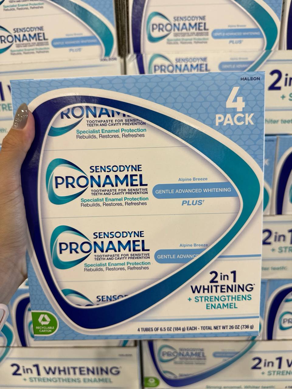 Sendodyne pasta de dentes
