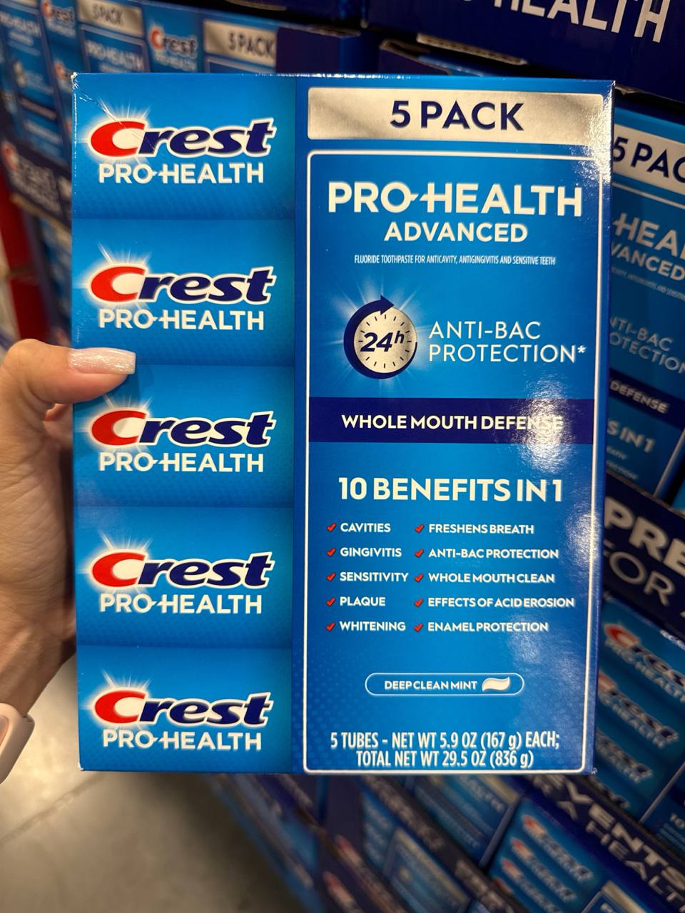 crest pro-health pasta de dentes