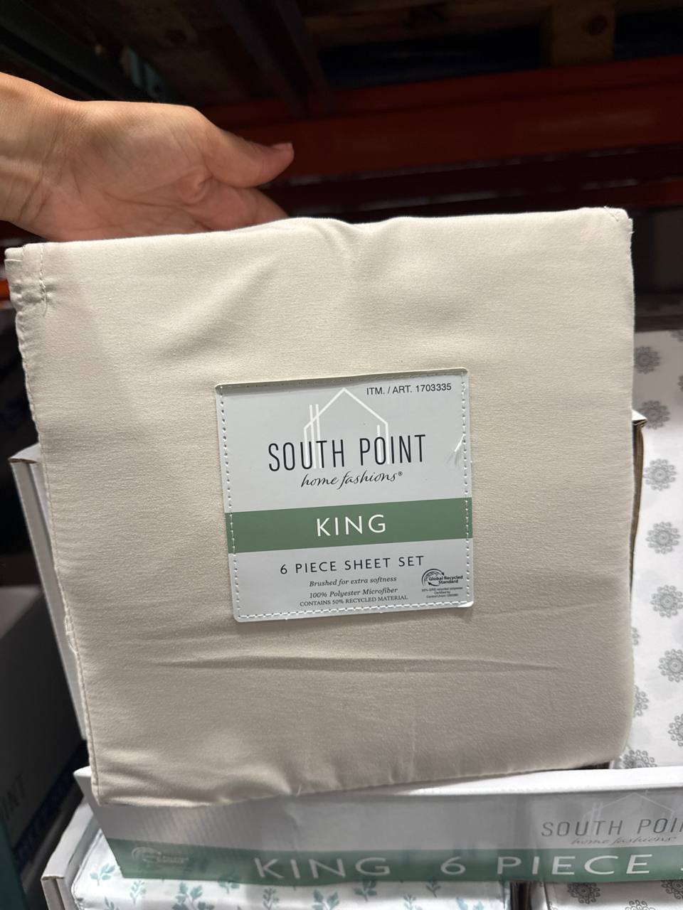 jogo de cama  6pcs KING