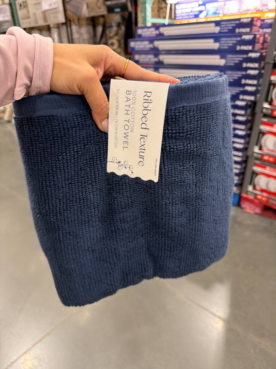 Toalha de banho Ribbed 76x147