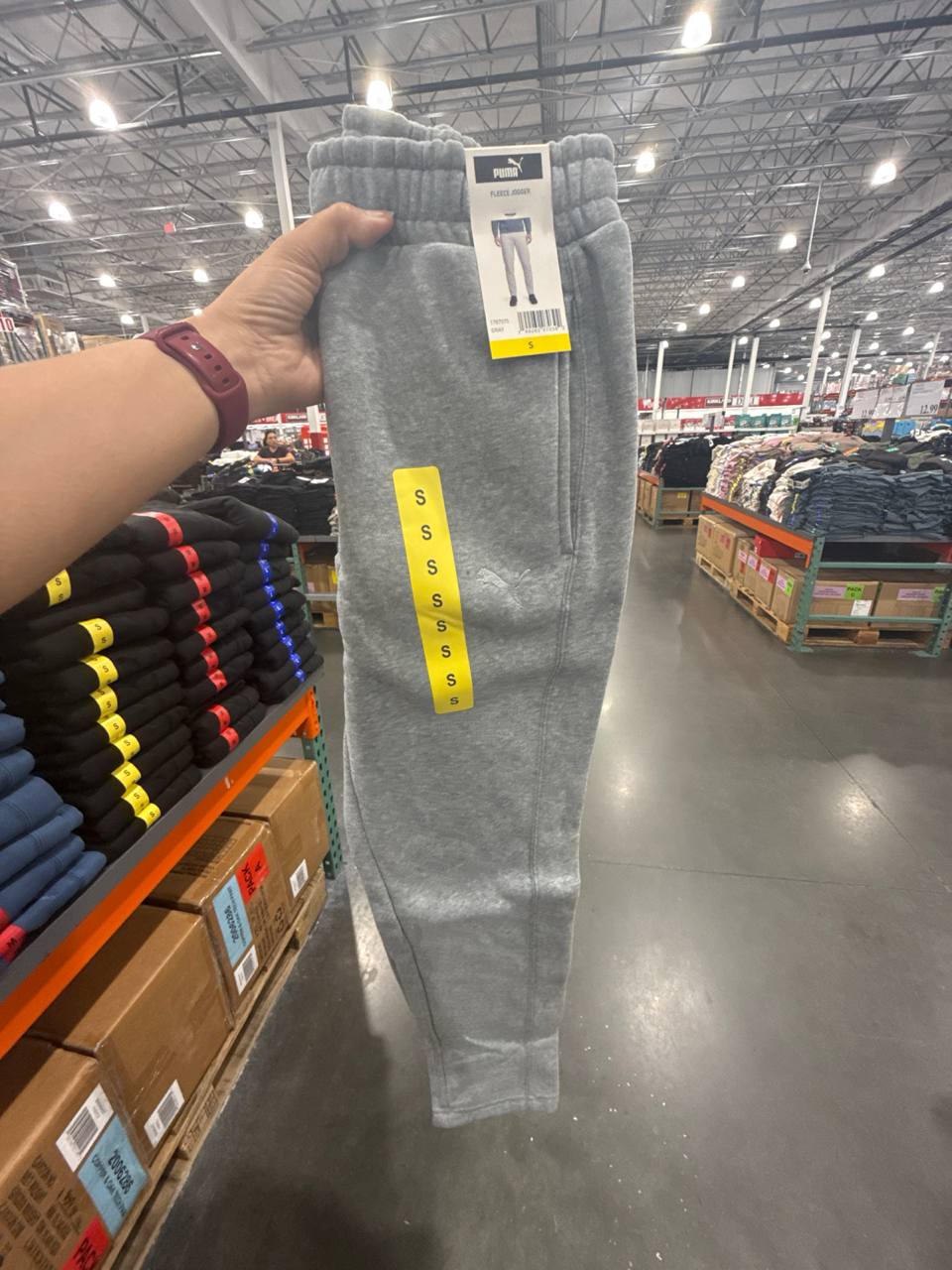 Promo 15/11 calça  jogger moletom  com  fleece   PUMA