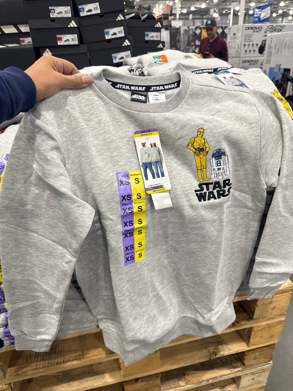 Moletom Disney 
com fleece unissex