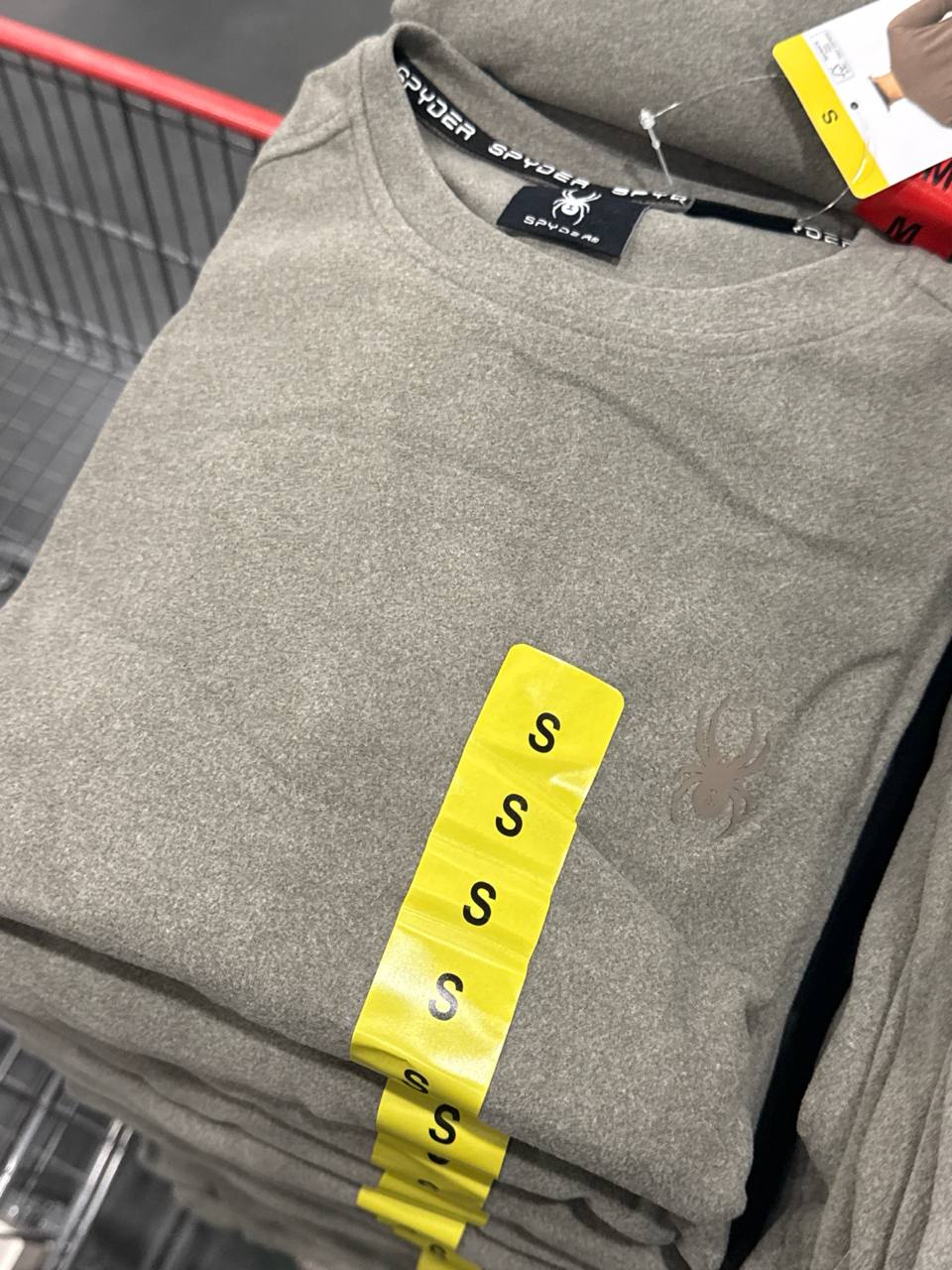 Manga longa Spyder com fleece