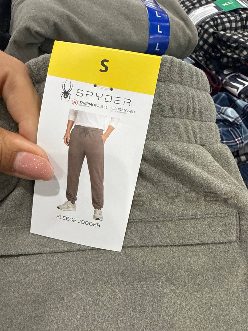 calça jogger Spyder com fleece