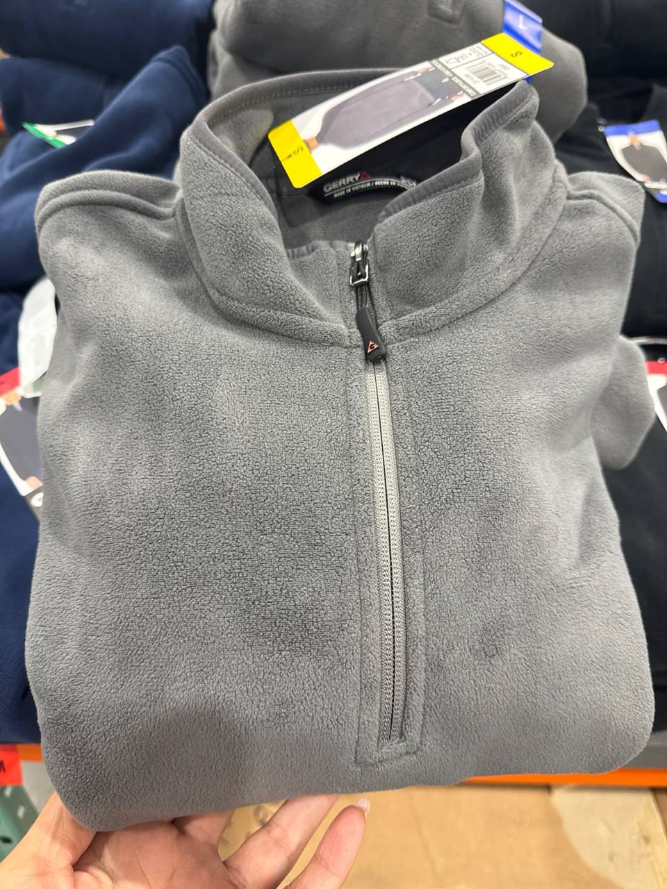 Manga longa GERRY   1/4 zip