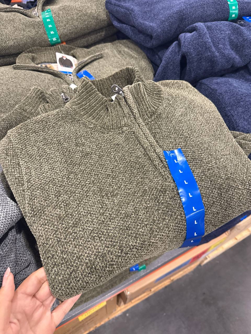 suéter   Vintage 1/4 Zip