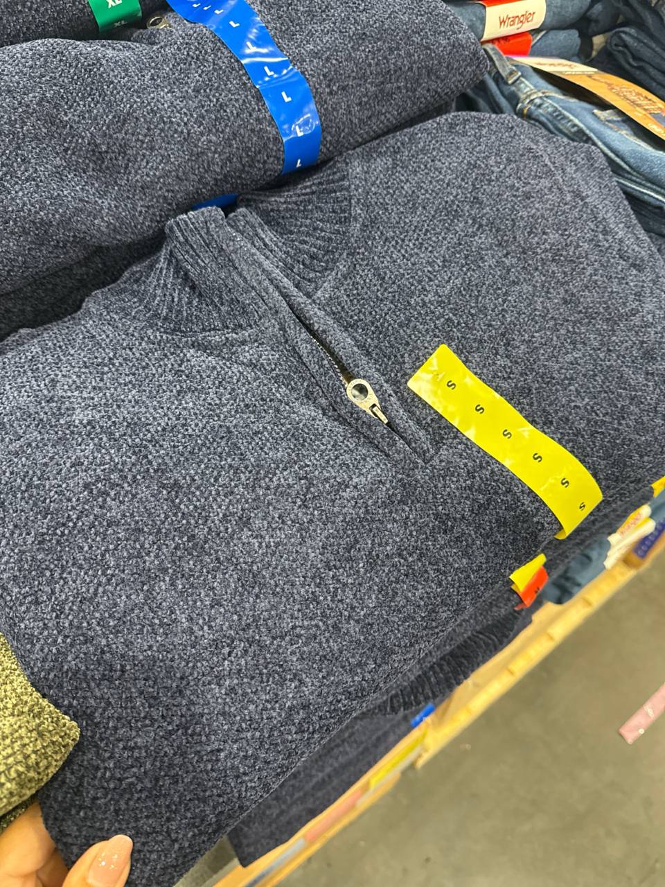 suéter   Vintage 1/4 Zip