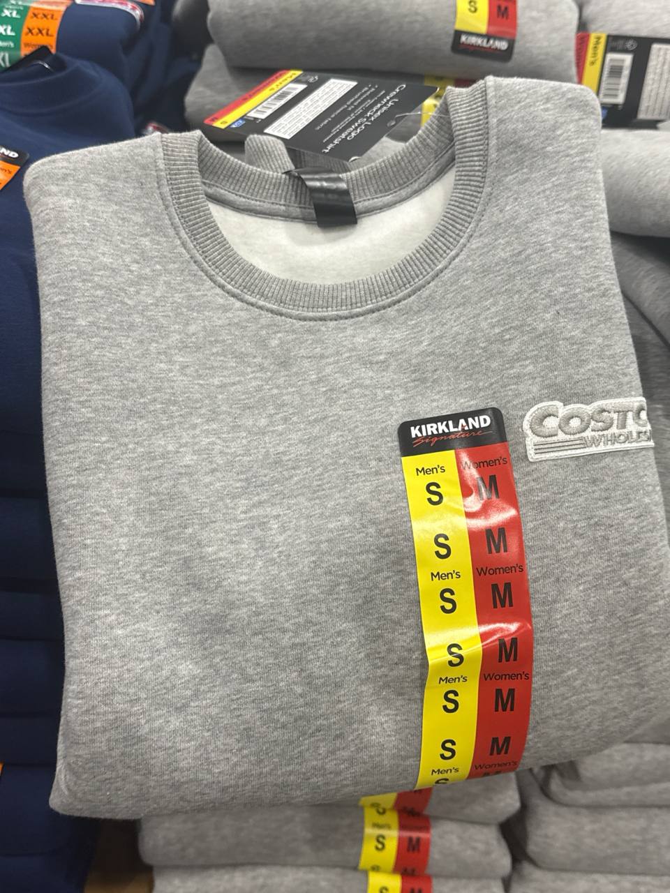 moletom  unissex com fleece Costco