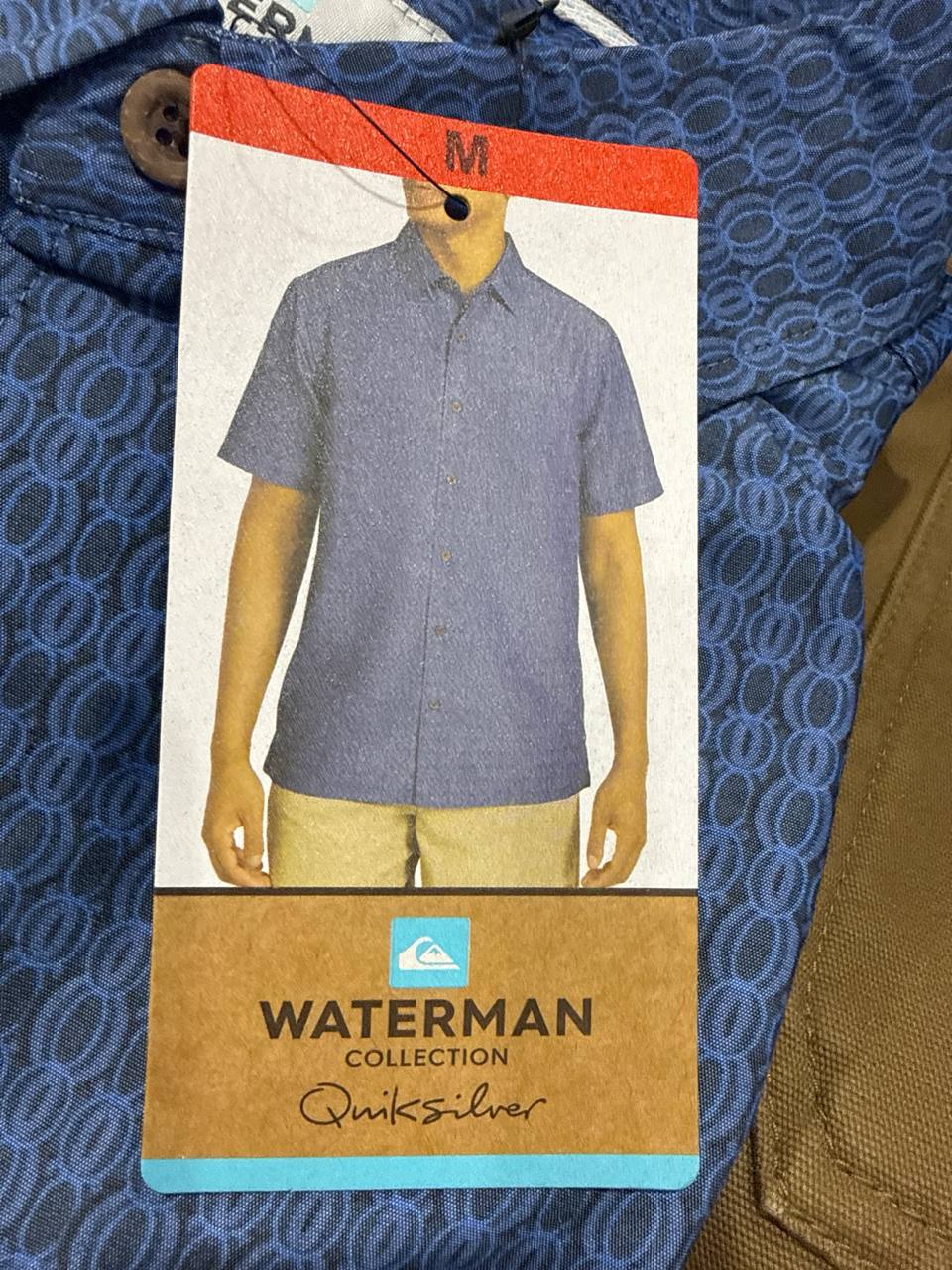 camisa manga curta QUICKSILVER