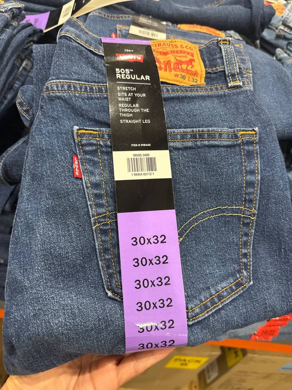 MASCULINO calça Levis regular