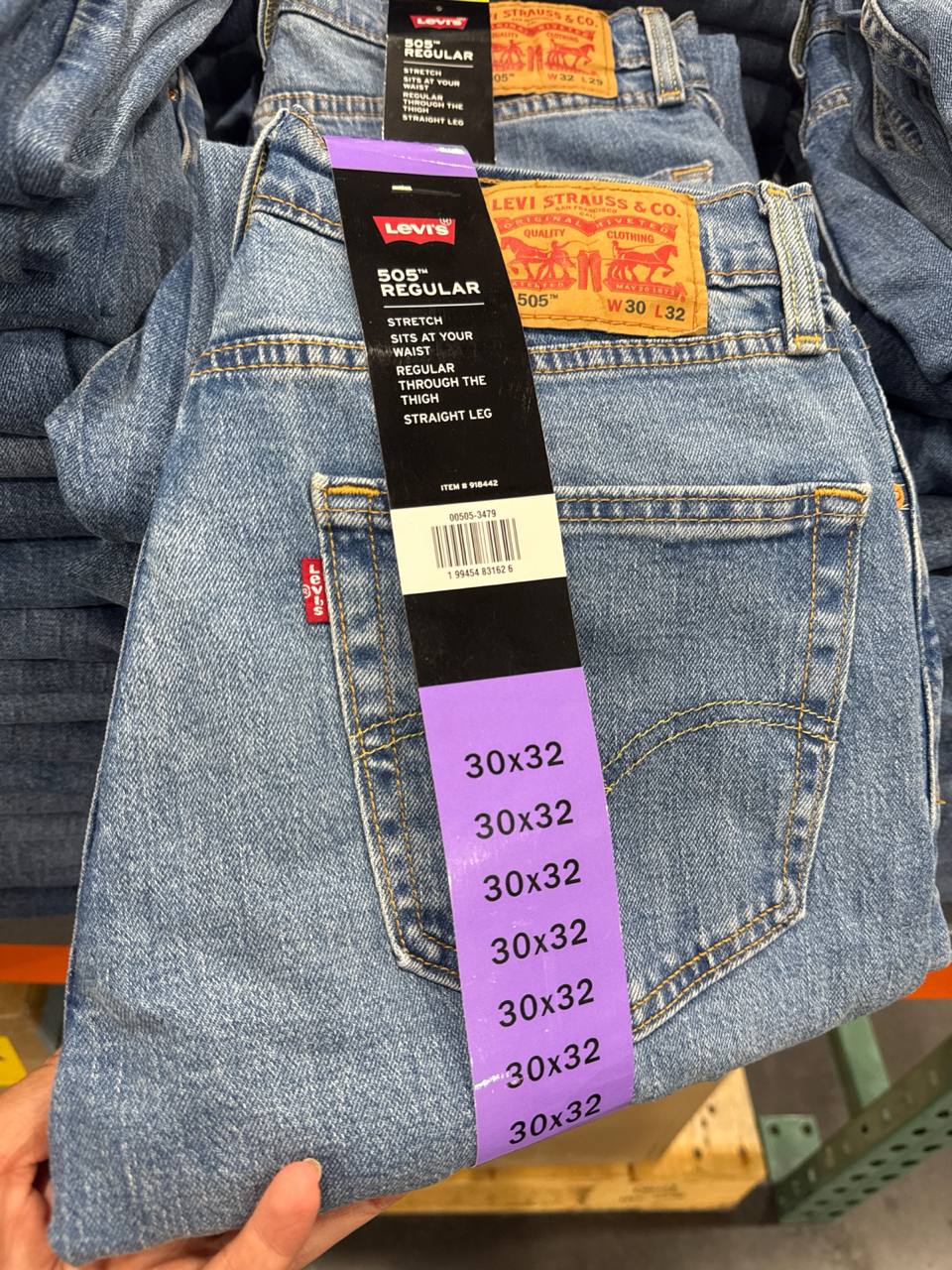 MASCULINO calça Levis regular