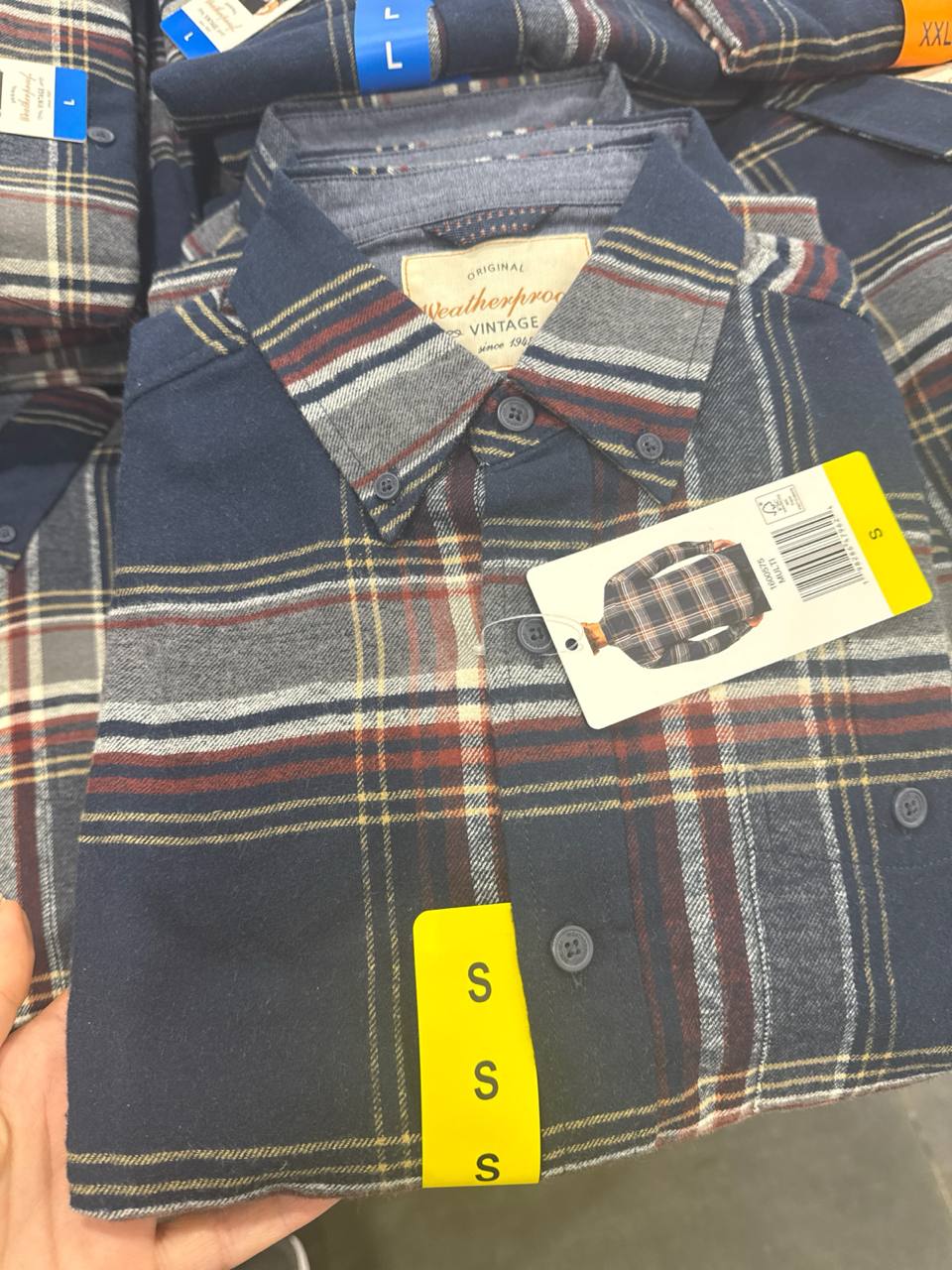 camisa Weatherproof Vintage