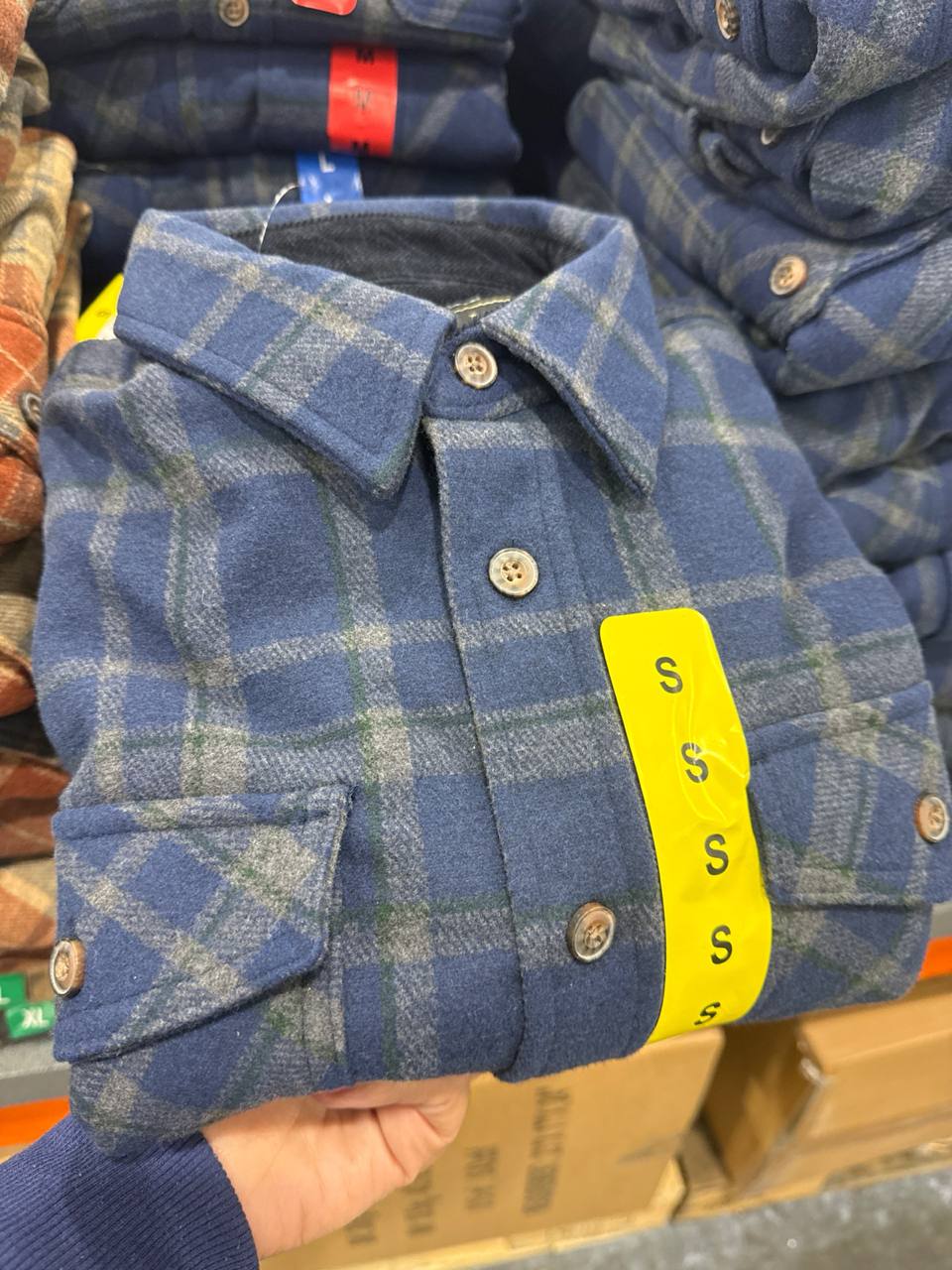 Promo 15/11 camisa flanelada grossa JACHS