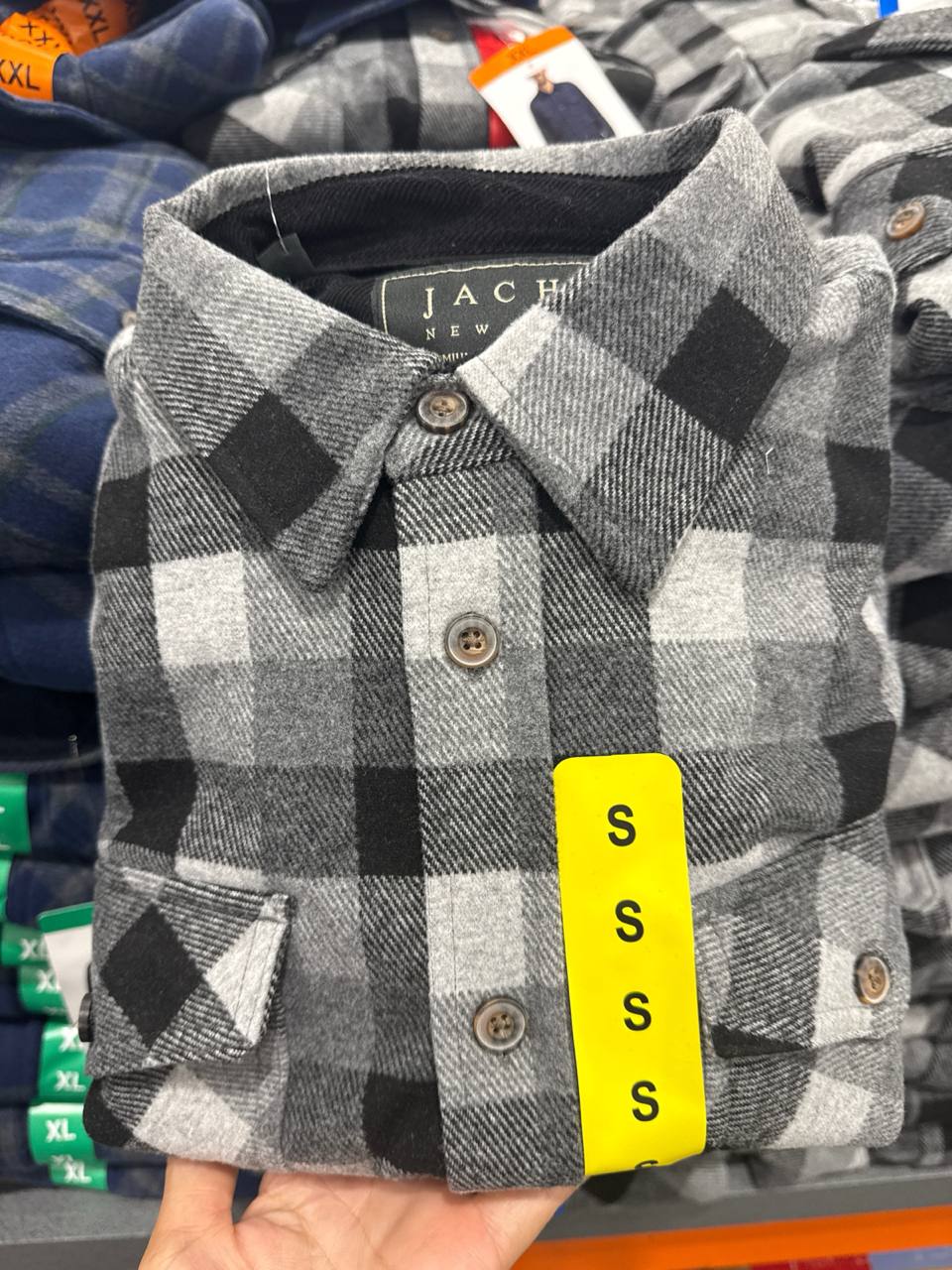 Promo 15/11 camisa flanelada grossa JACHS