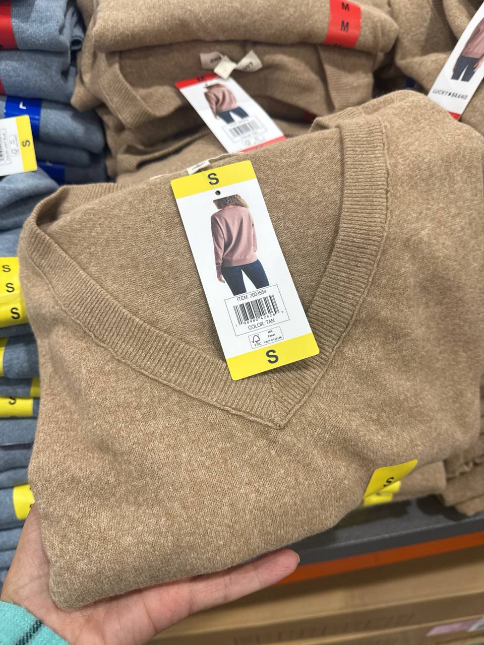 suéter Lucky Brand