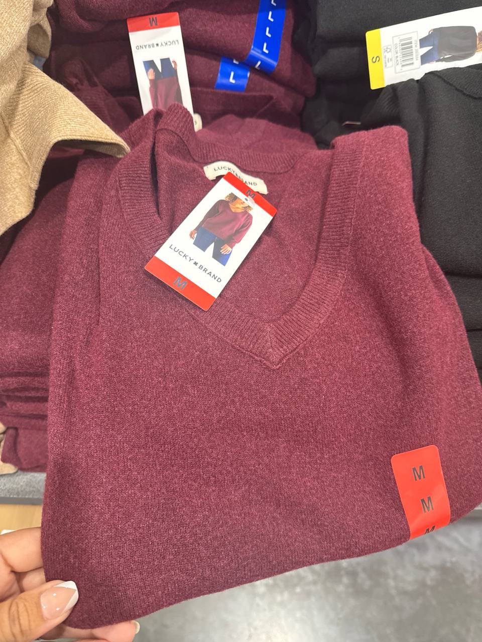 suéter Lucky Brand