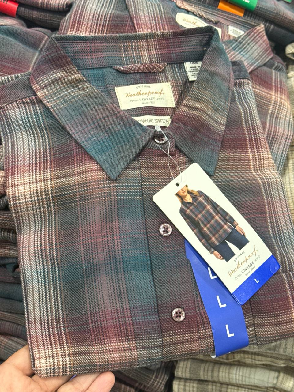camisa Weatherproof Vintage