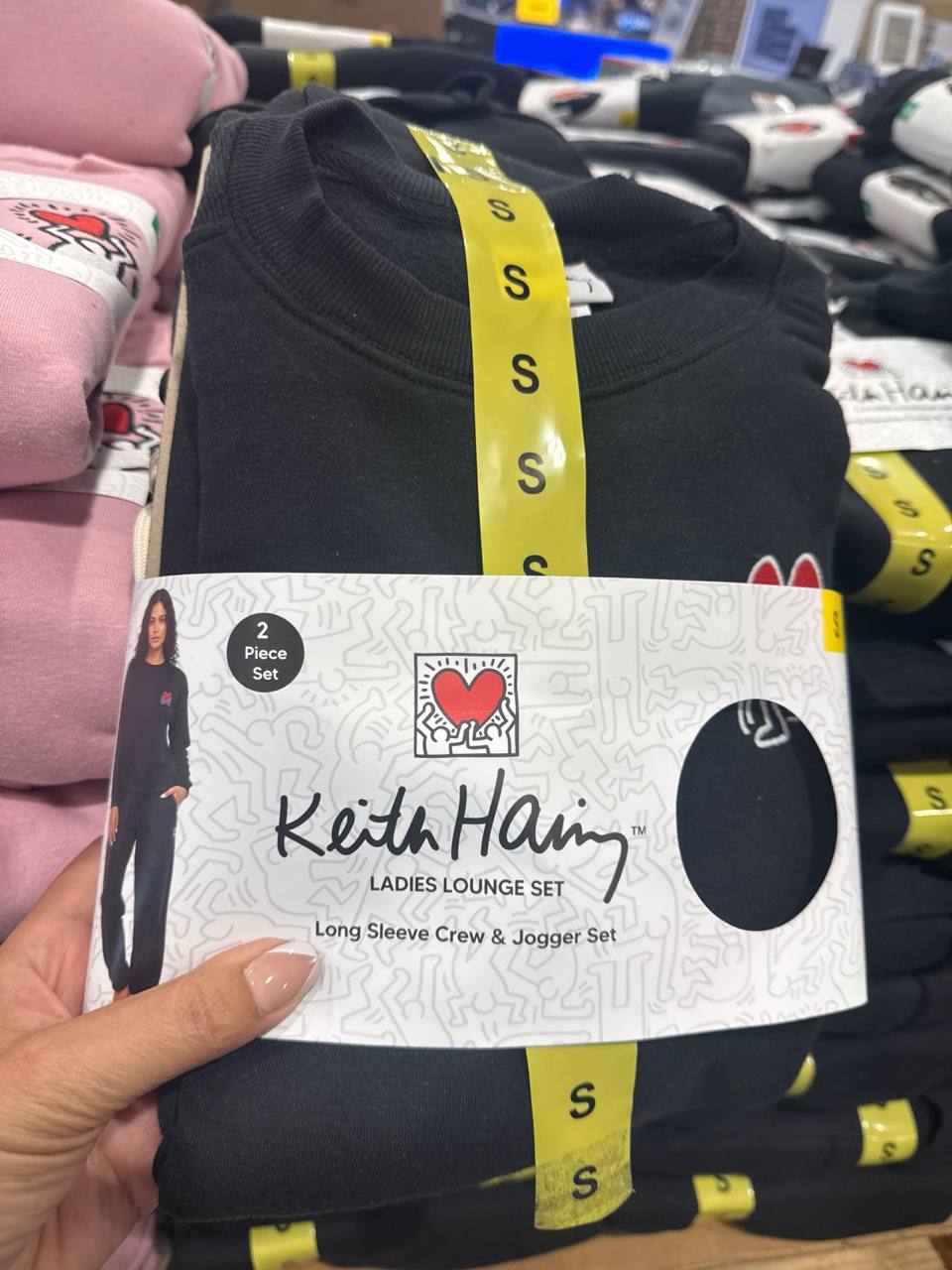 conjunto Keith Haring