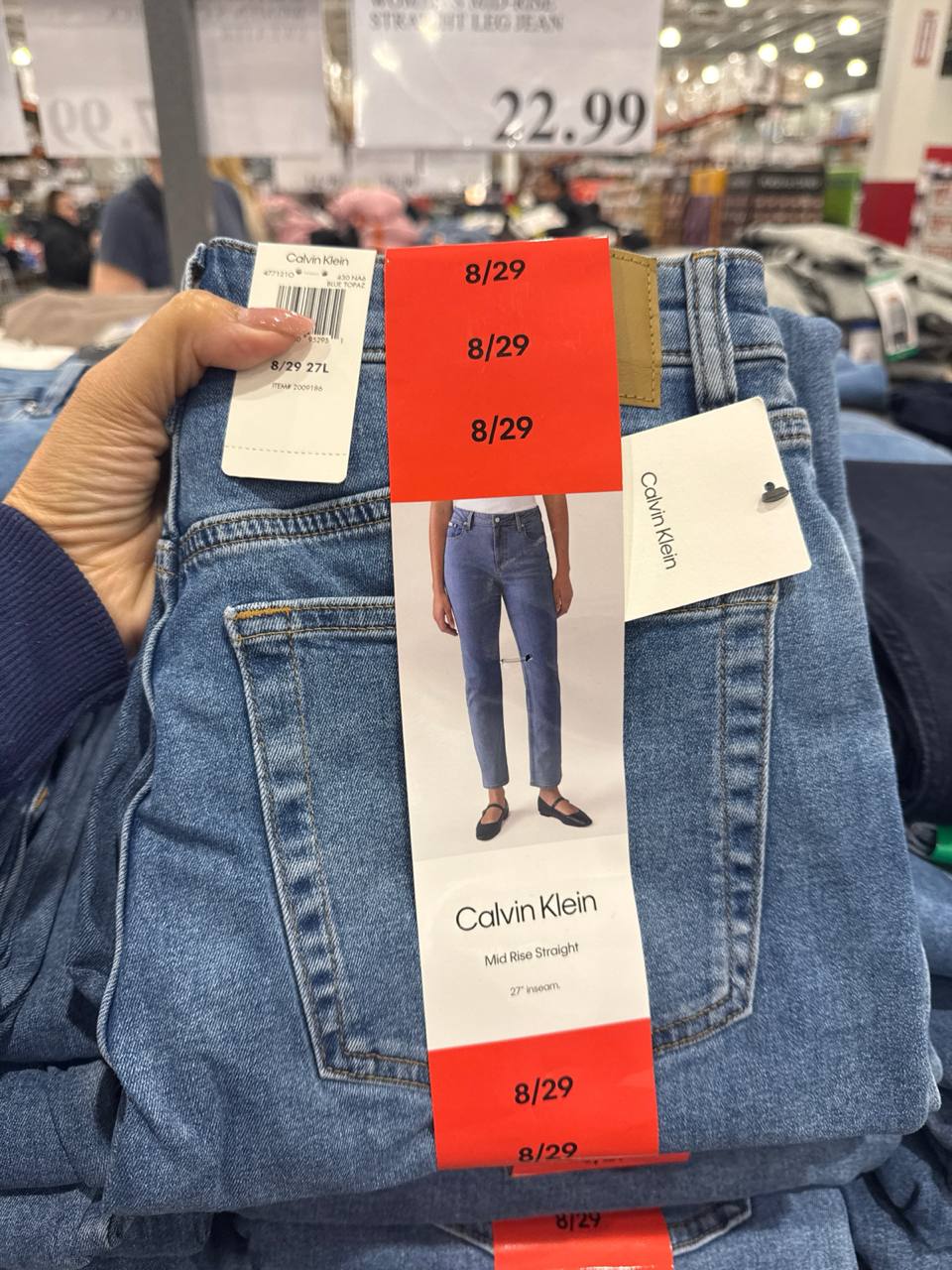   calvin Klein straight Leg Jean