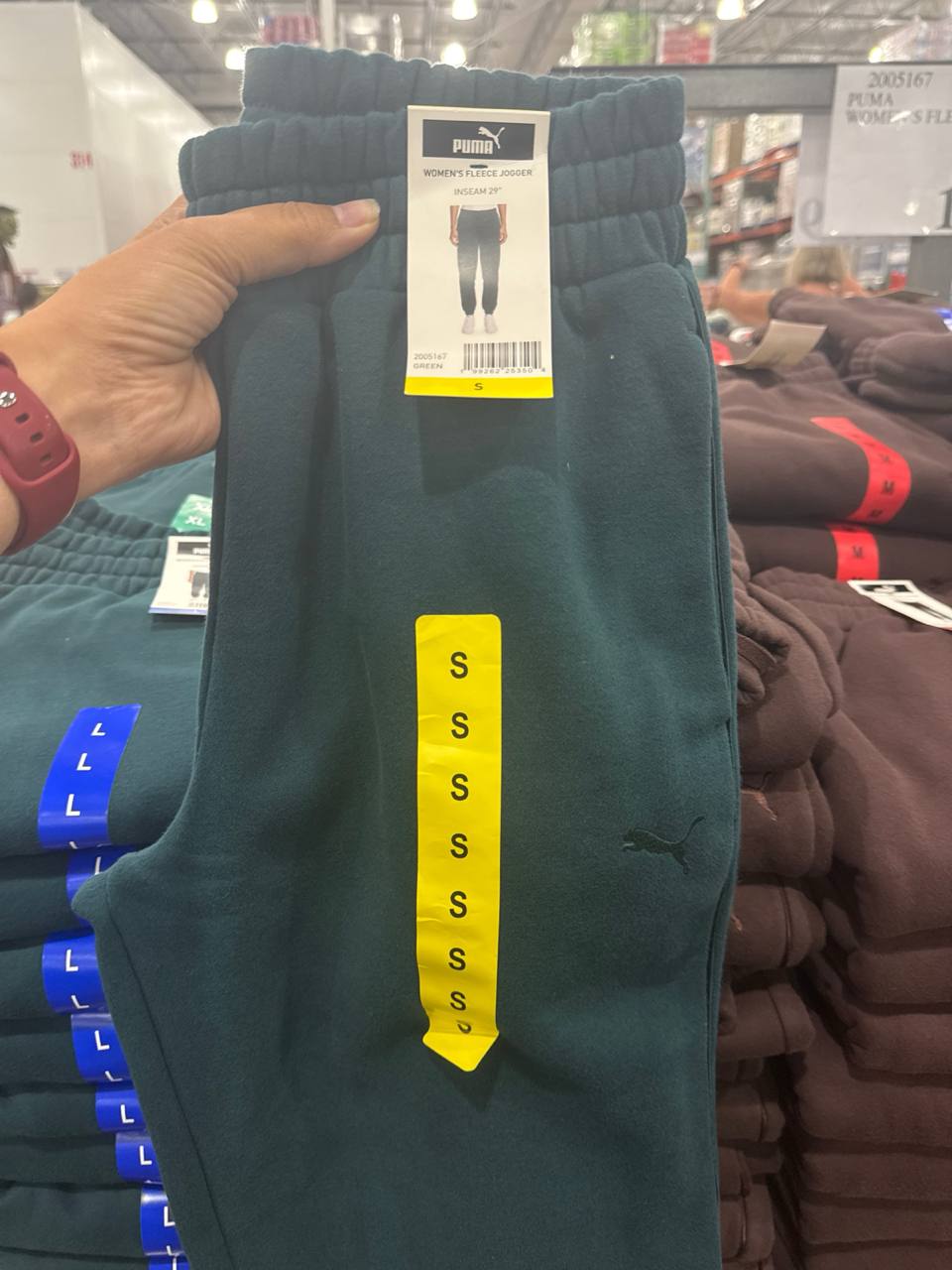 PROMO 15/11 calça moletom com fleece PUMA