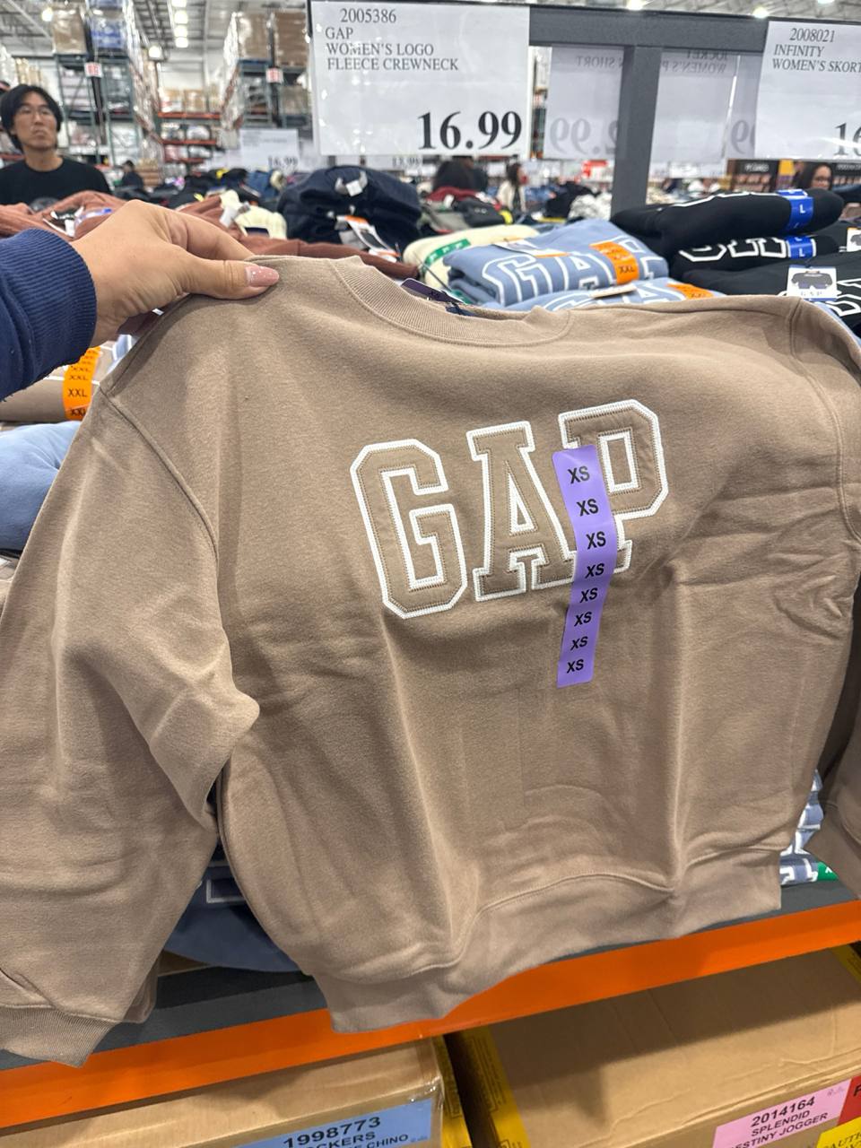 moletom Gap com fleece