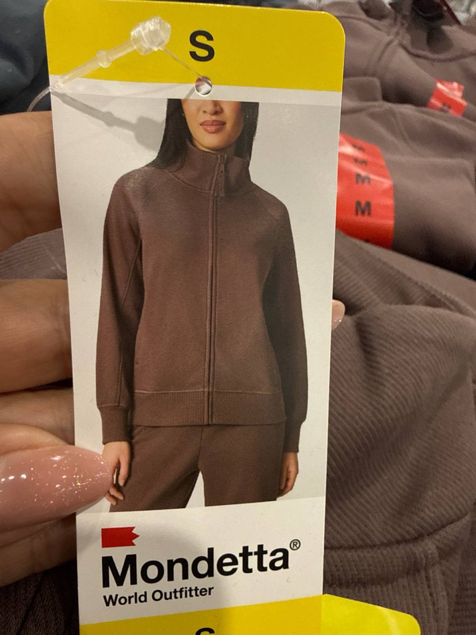 jacket full zip MONDETTA