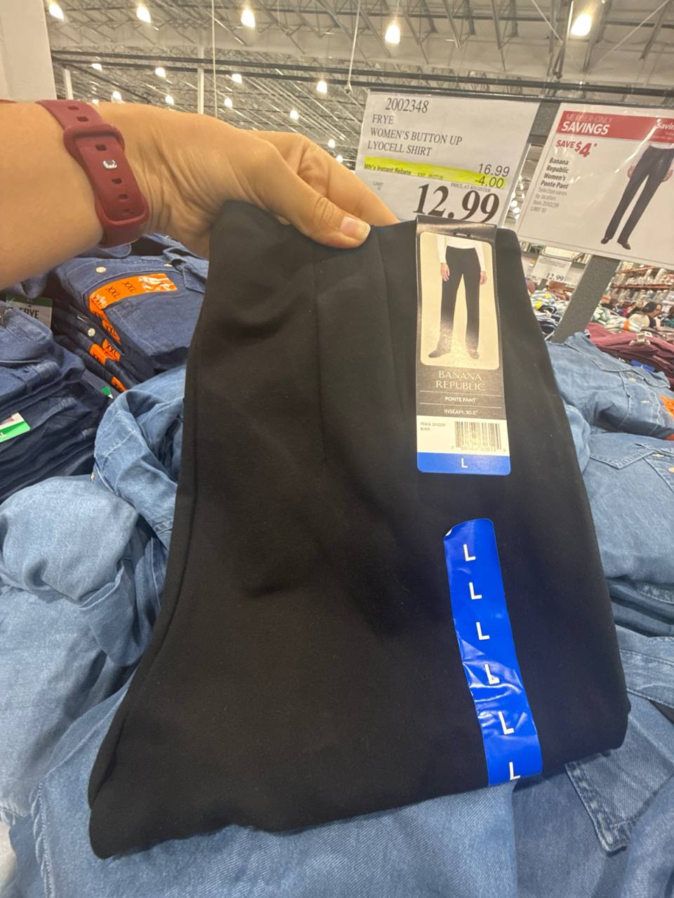 Promo 25/10 calça Banana Republic