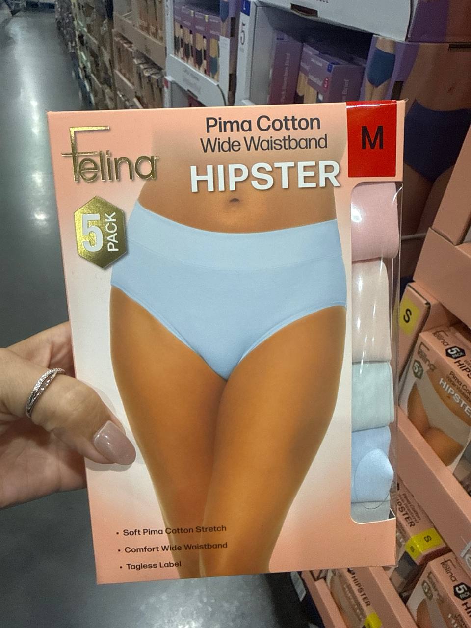 Pack com 5 calcinhas