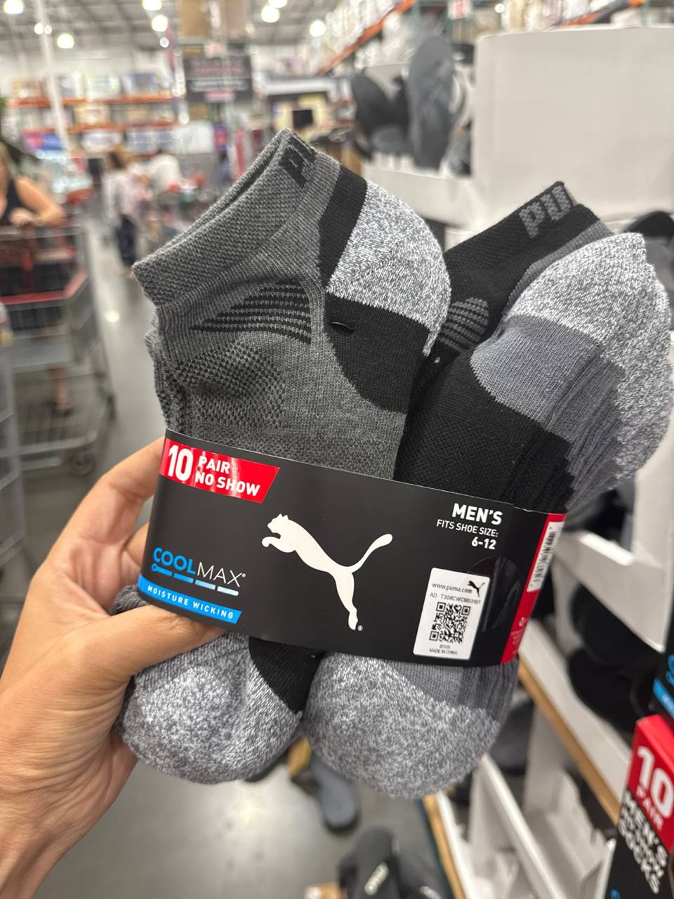 Kit meias Puma  10pks