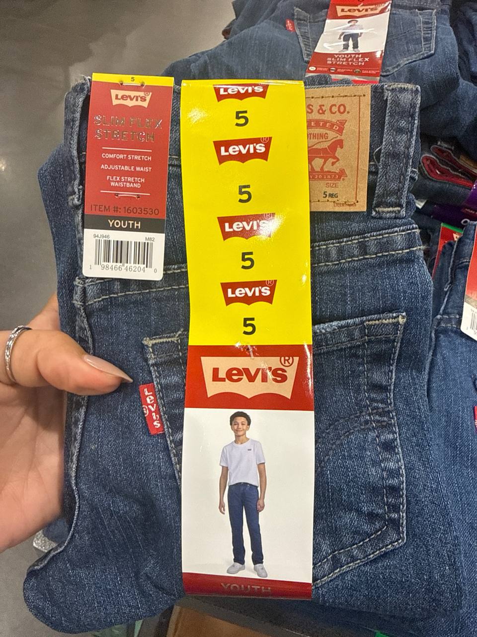 calça jeans Levi’s Boy