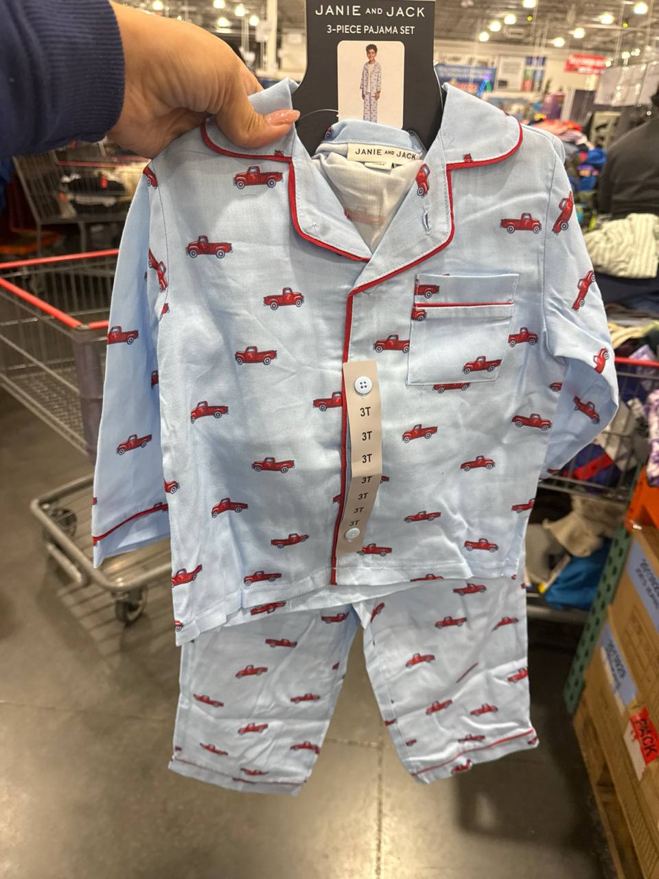 janie e jack pijama 3 pcs