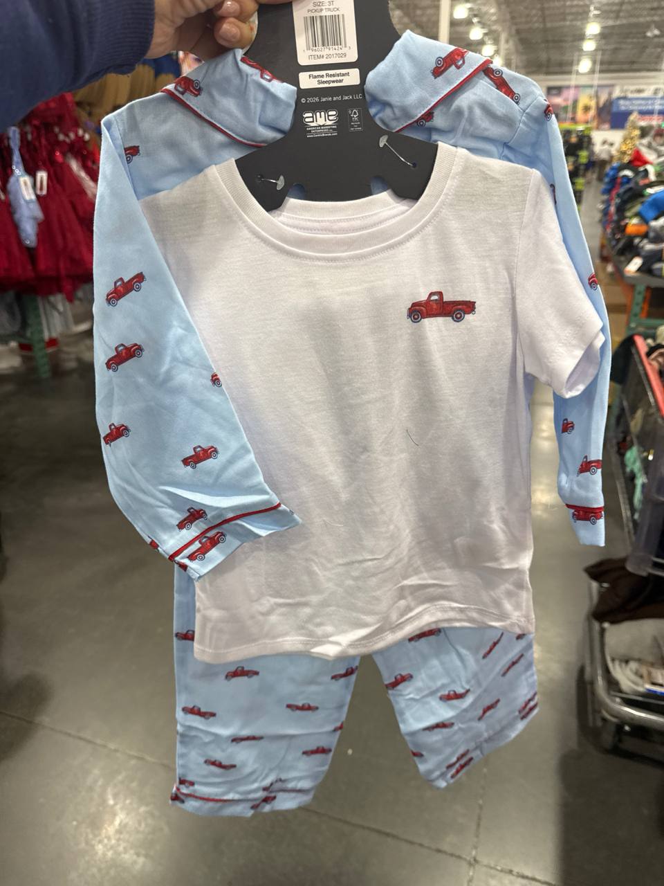 janie e jack pijama 3 pcs