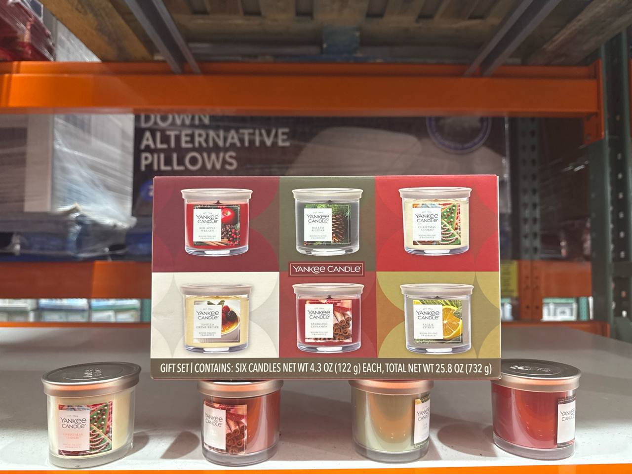 promo 25/10  velas aromáticas 6 pck