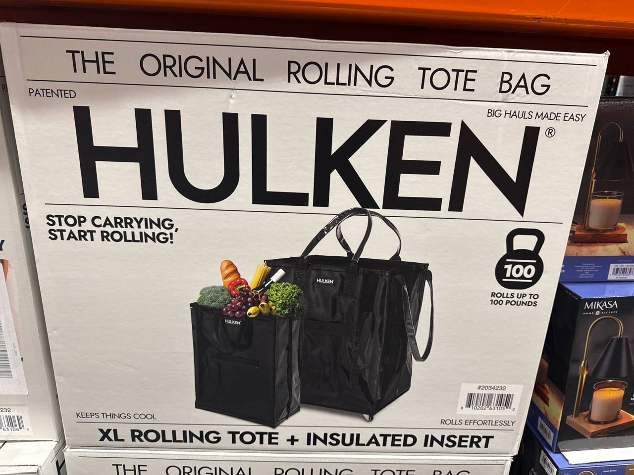 bolsa de rodinhas XL