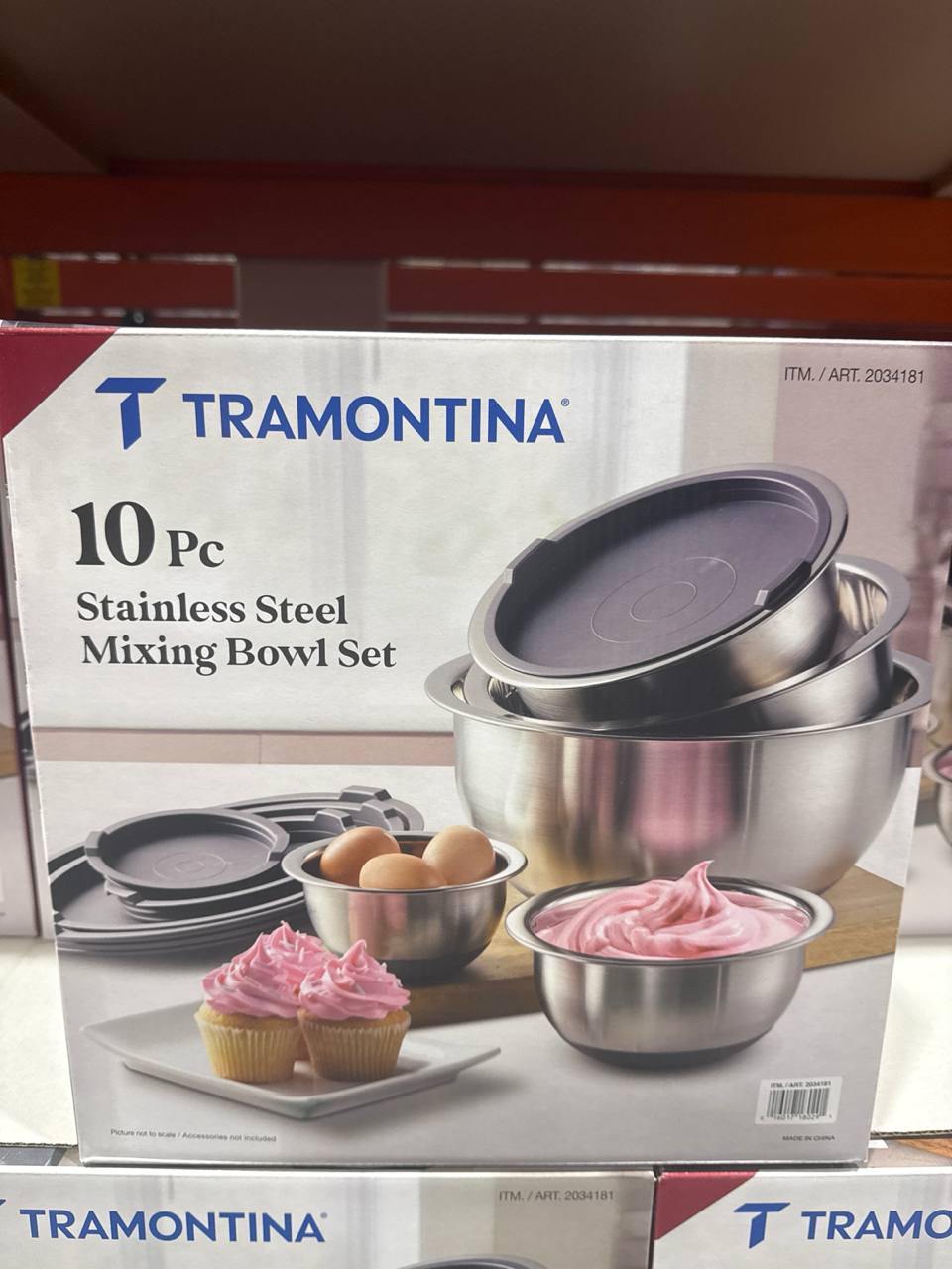 10 peças  Tramontina