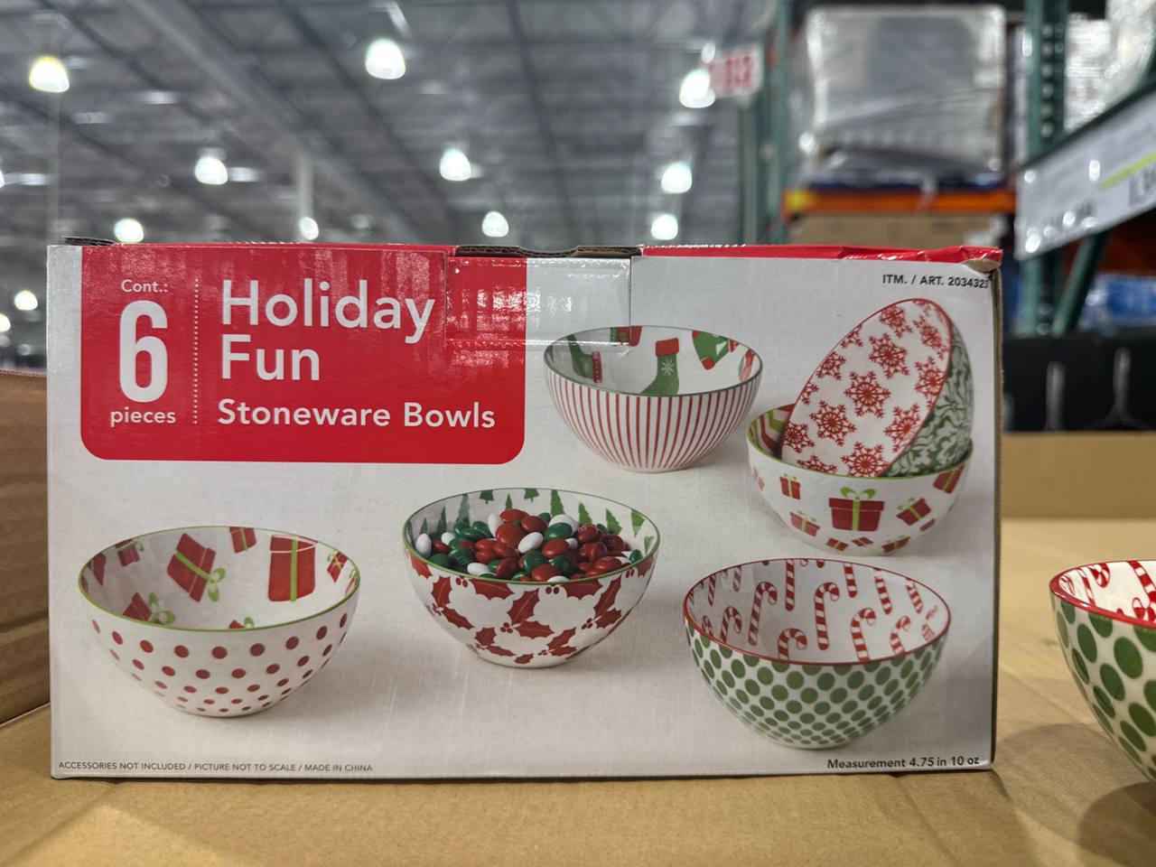 6 peças Holiday