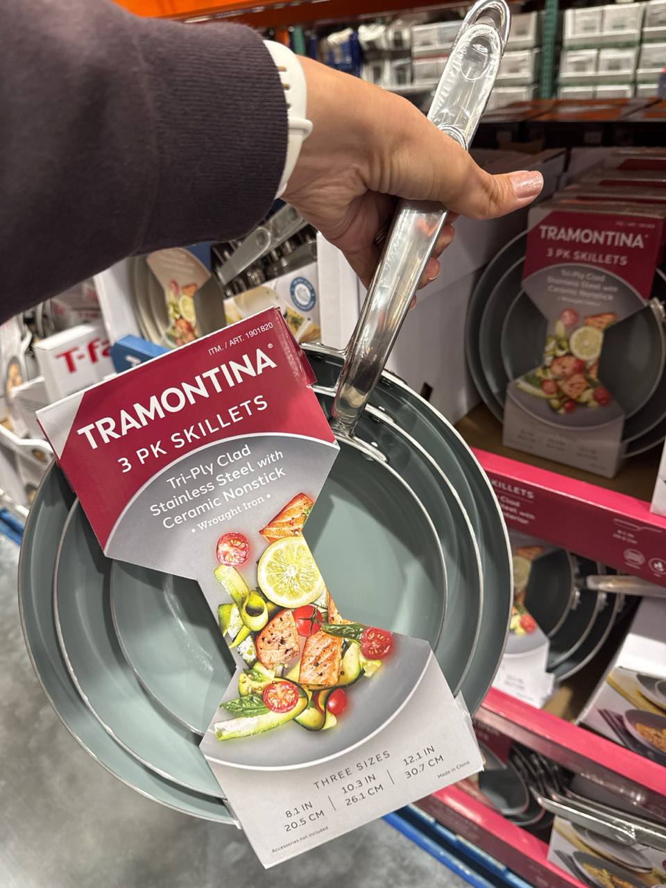 TRAMONTINA 3 pcs