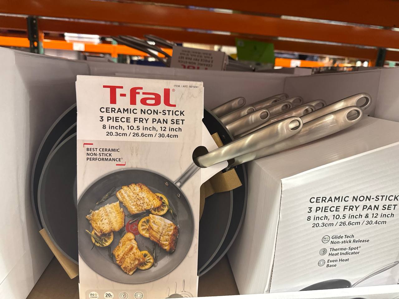 T Fal cerâmica  3 pcs