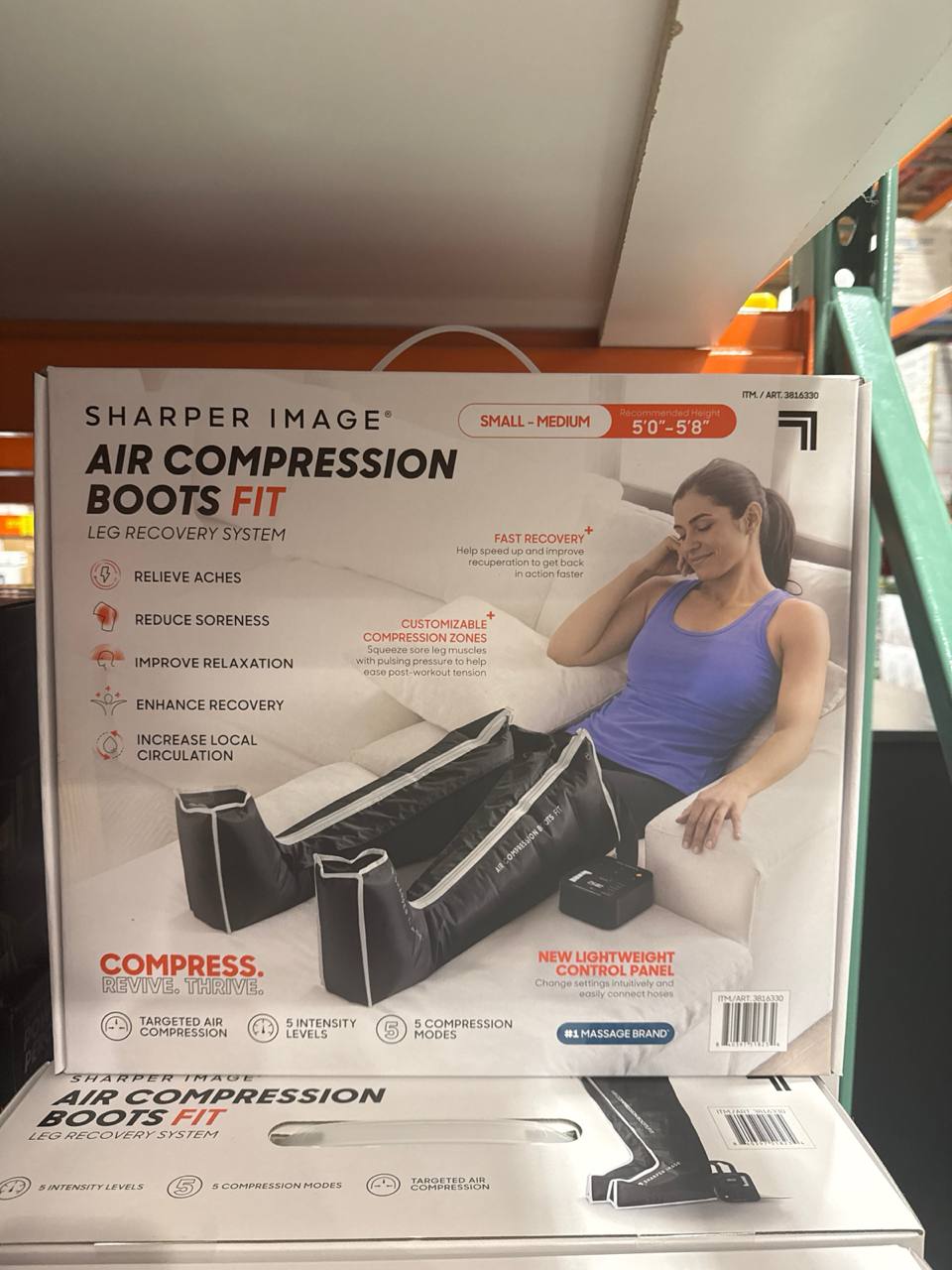 Air Compression Boots Fit