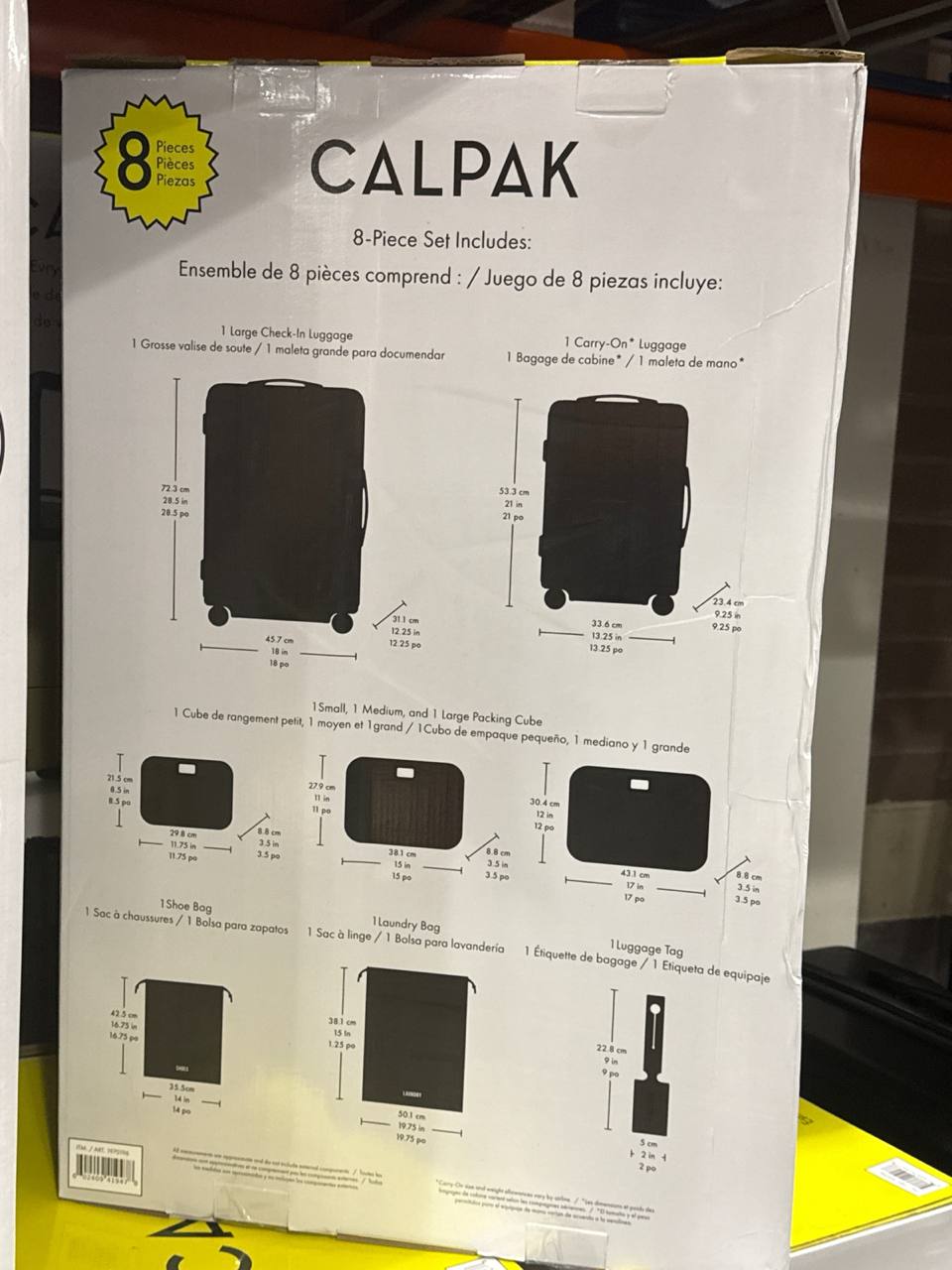 kit malas  CALPACK