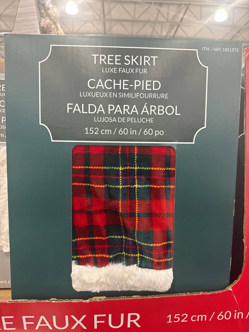 saia pra árvore de natal