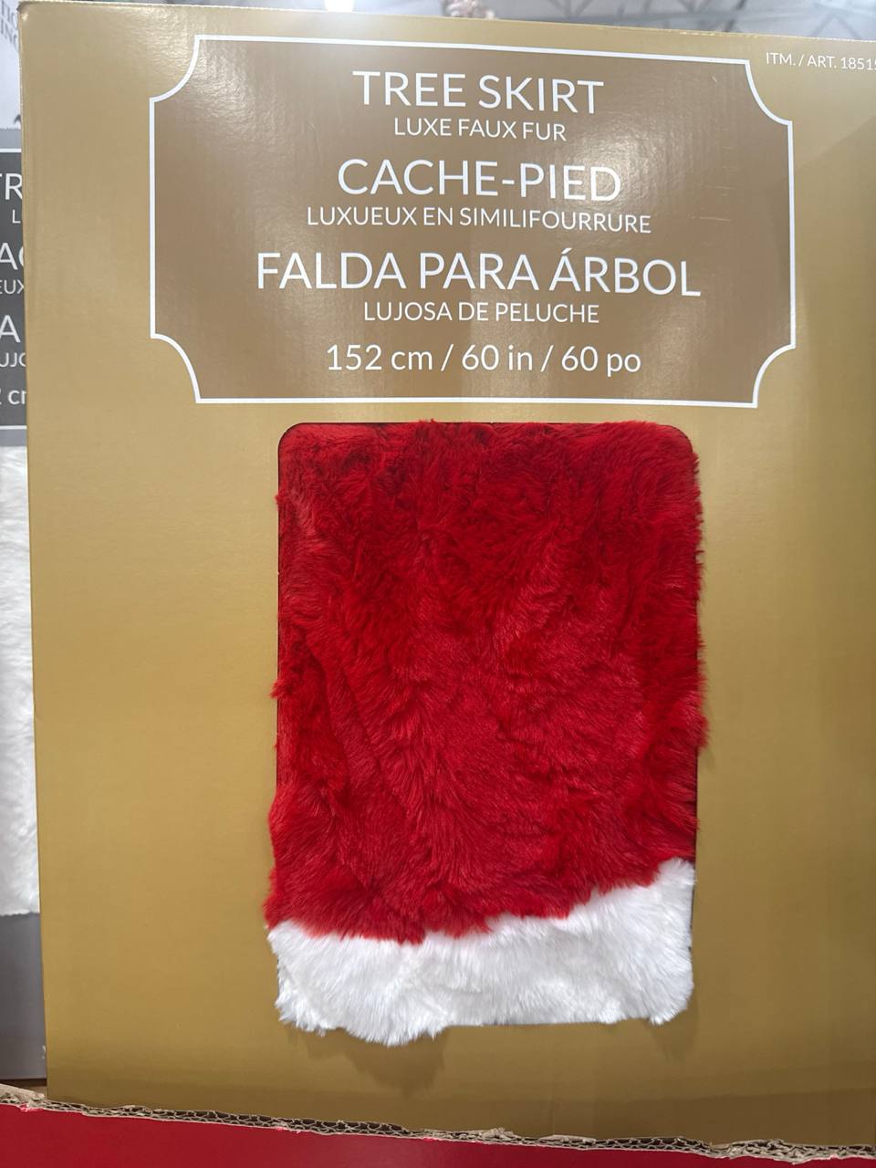 saia pra árvore de natal