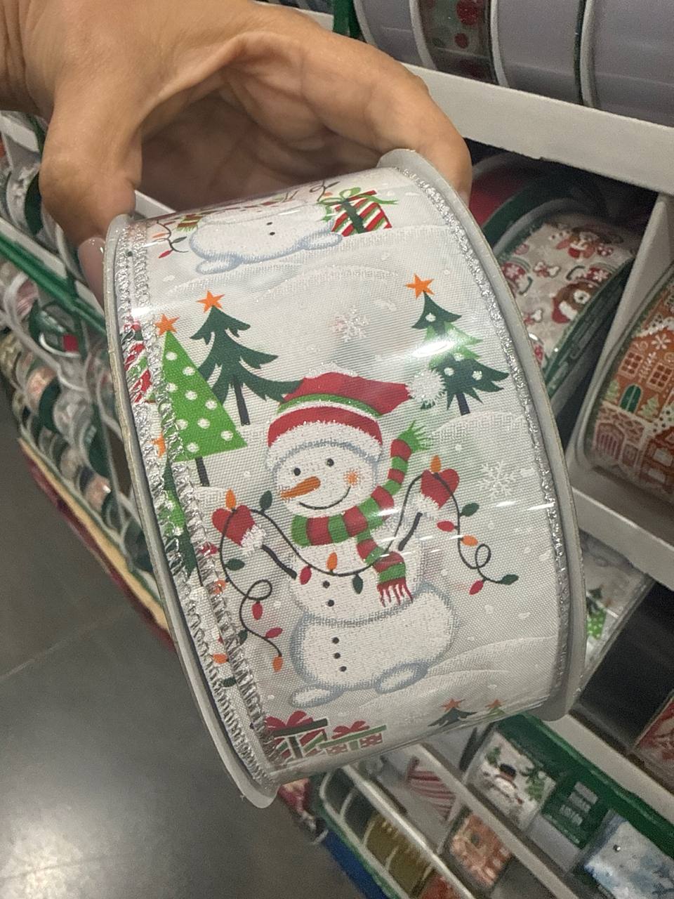 fita decorada  Natal