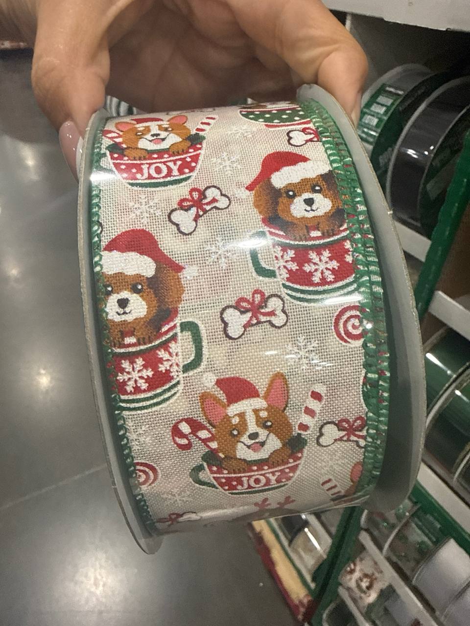 fita decorada  Natal