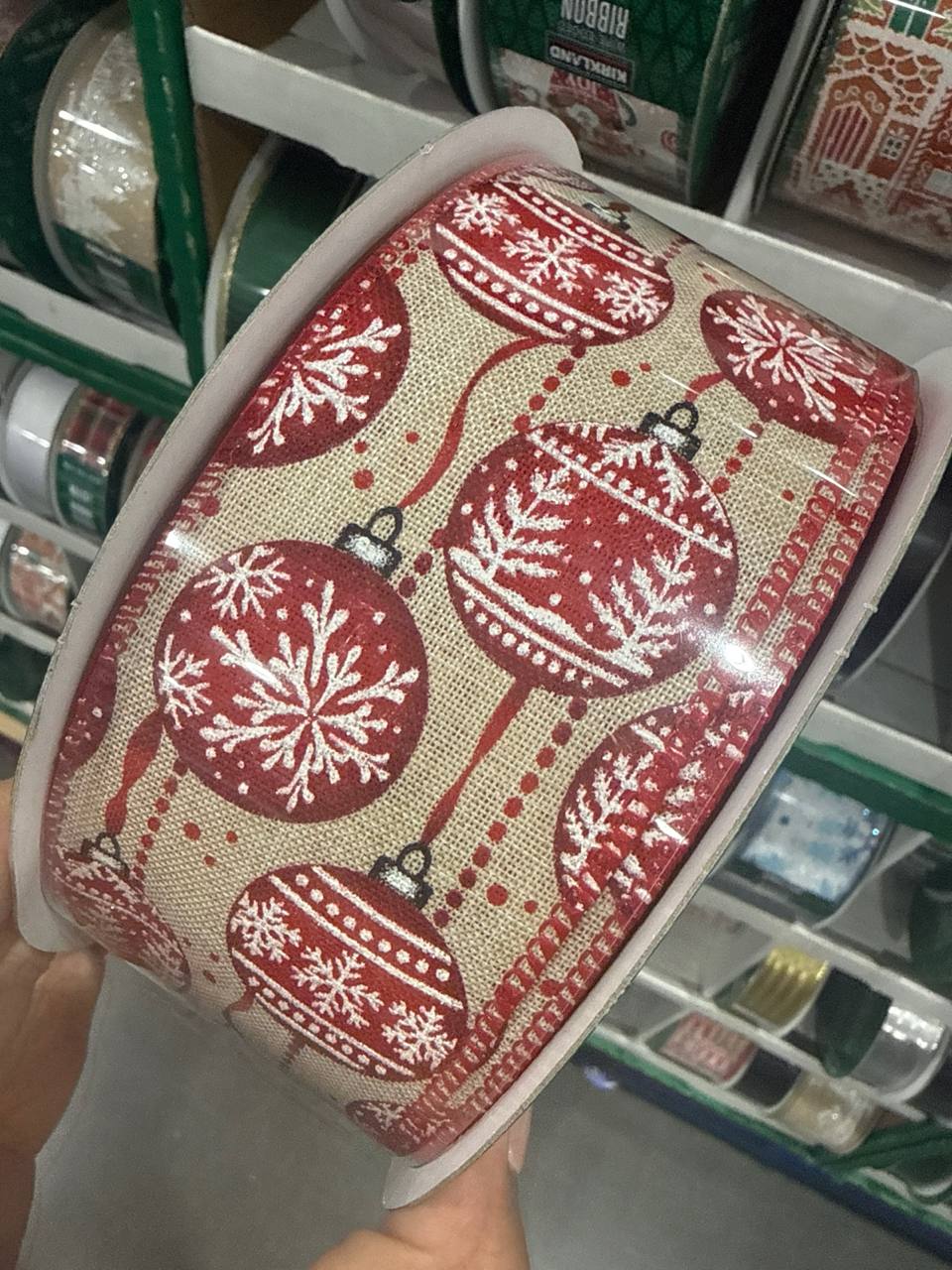 fita decorada  Natal