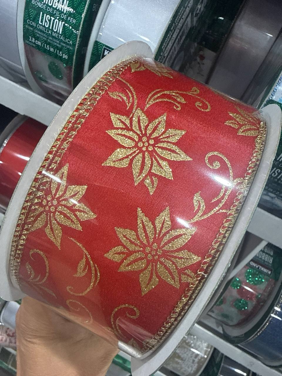 fita decorada  Natal