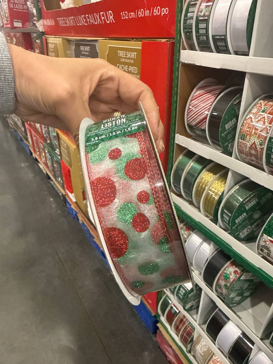fita decorada  Natal