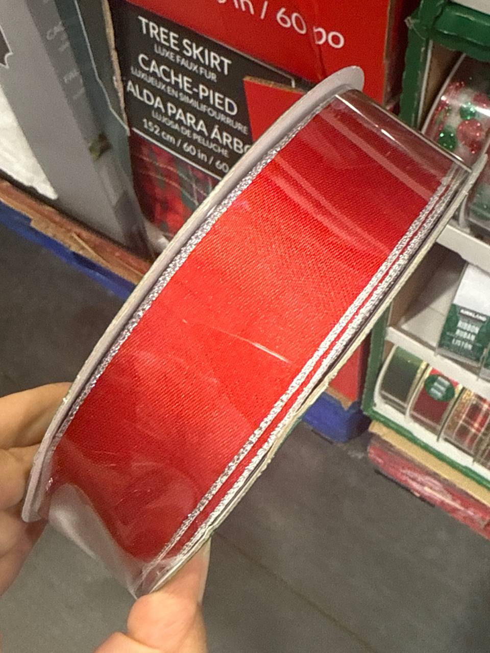 fita decorada  Natal