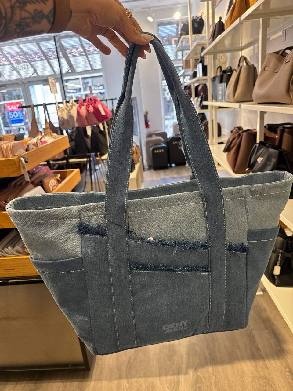 nao acompanha alça transversal - bolsa de tecido