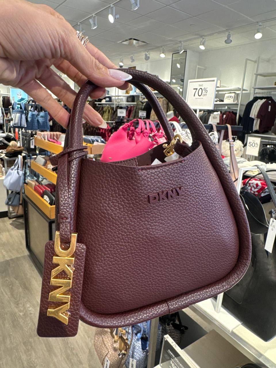 acompanha alça transversal mini bag